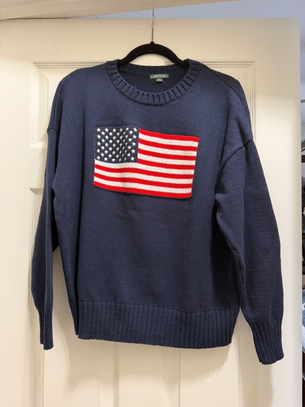 Wild Fable Navy American Flag Sweater Size M